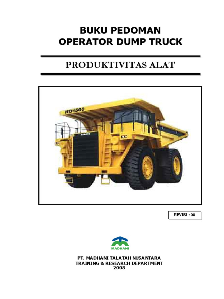 Dump Truck Operator Productivity Guide | PDF