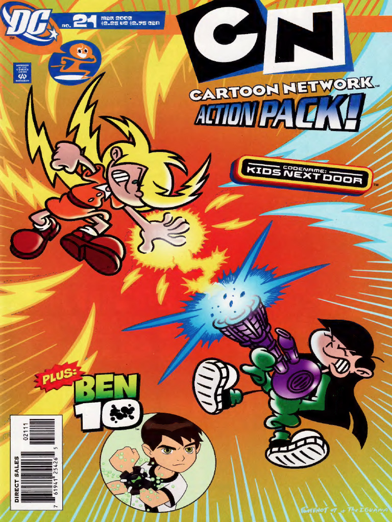 Cartoon Network action　punk！　カートゥーン　海外誌 1?v=1