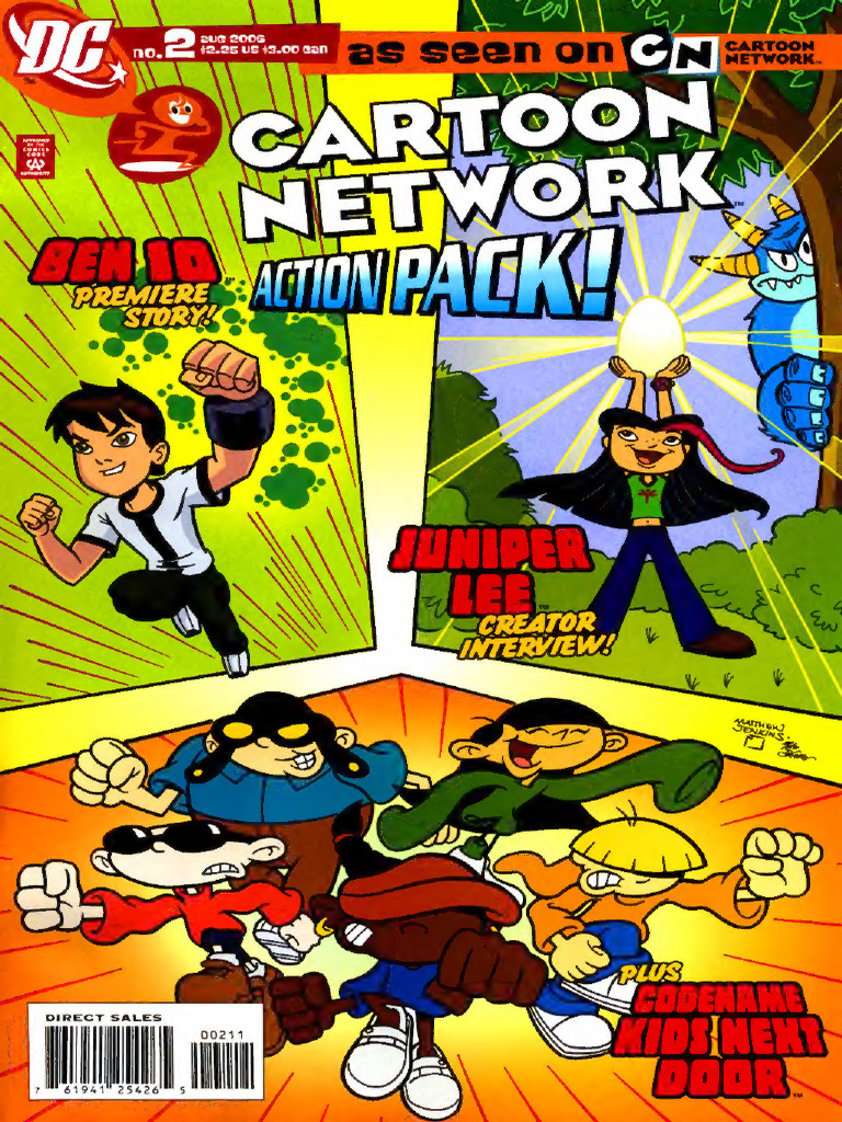 Cartoon Network Action Pack 002 | PDF | Dc Comics