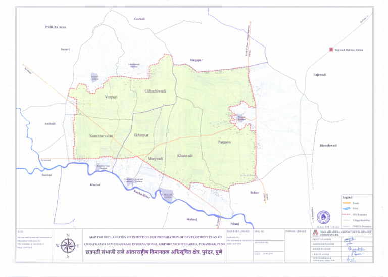 Map For Declaration of Intention To Prepare DP For CSRIA Notified Area ...