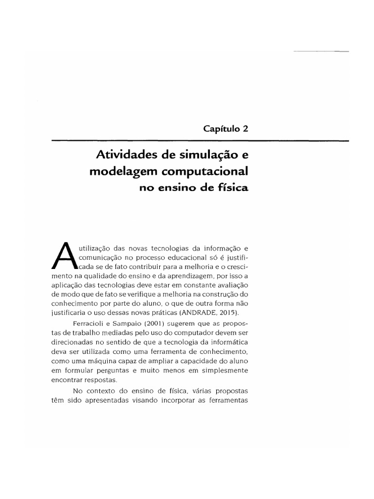 Modelus Capitulo 2 e 3 | PDF