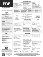 Topgolf Menu and Pricing Details | PDF | Hamburgers | Anheuser Busch Brands