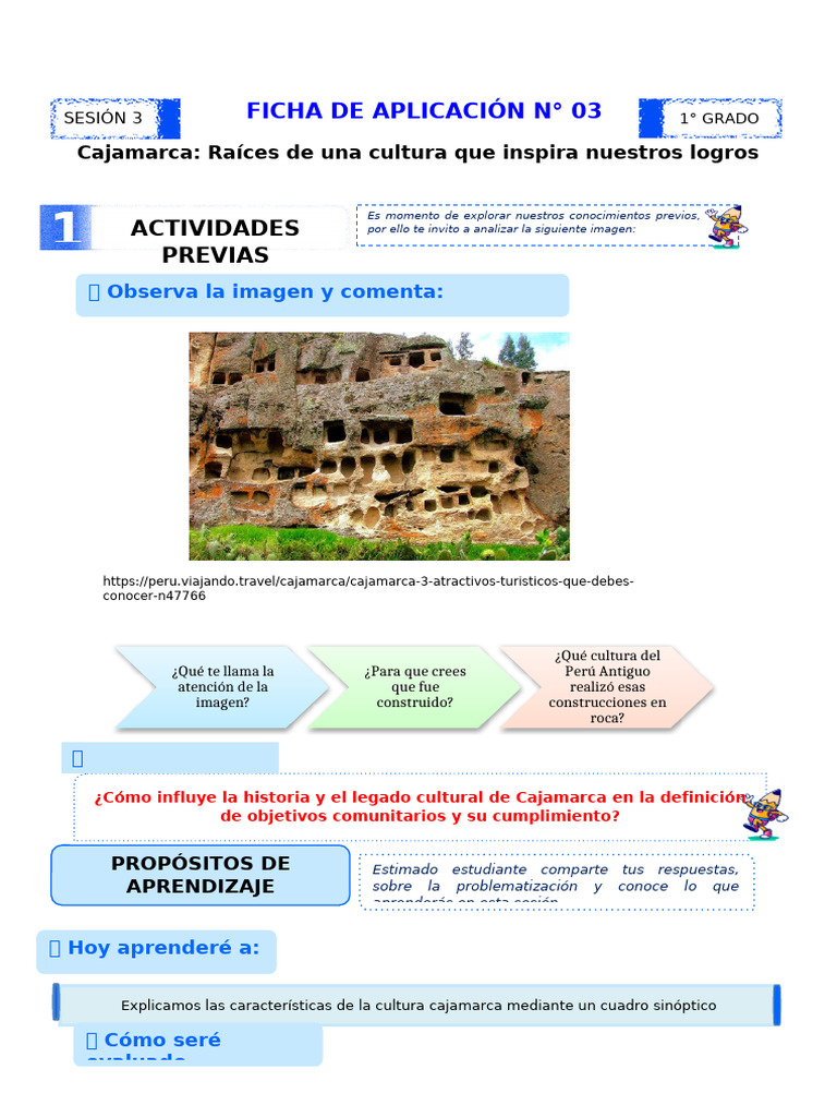 Ficha 3 - CC - SS 1ero | PDF | Imperio Inca | Sociedad