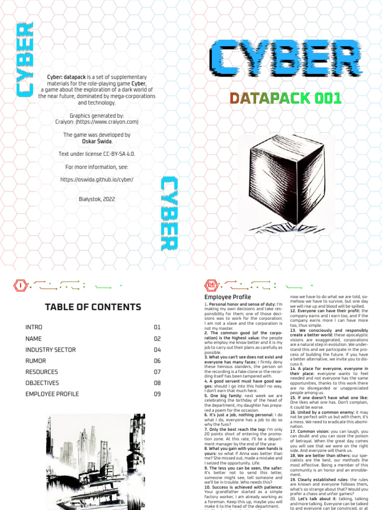 Datapack01 Book EN A4 | PDF