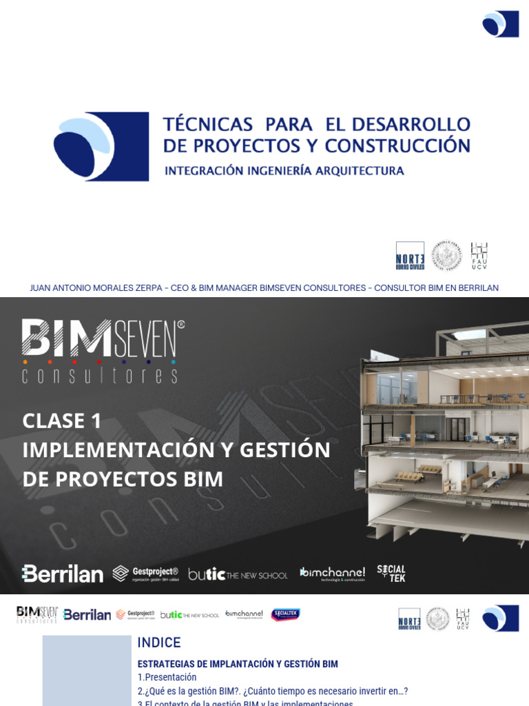 Presentacion - Implementacion y Gestion de Proyectos BIM | PDF ...