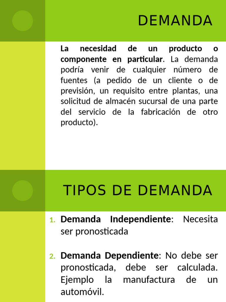 Tipos y Métodos de Pronóstico de Demanda | PDF | Demanda