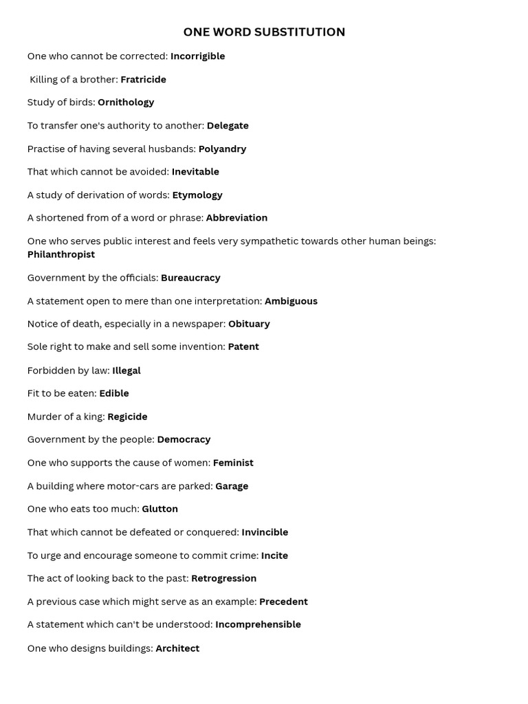 (A) One Who Cannot Be Corrected. | PDF