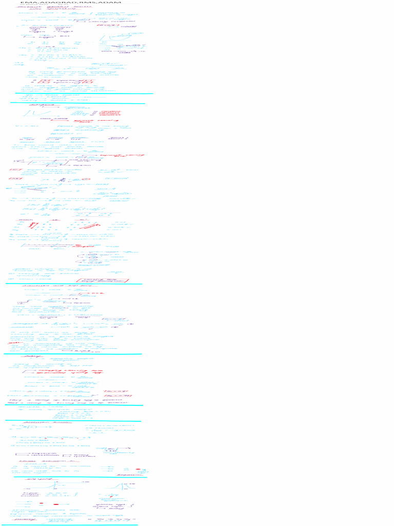 Ema, Adagrad, RMS, Adam | PDF