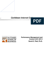 Caribbean Internet Cafe Profitability Analysis