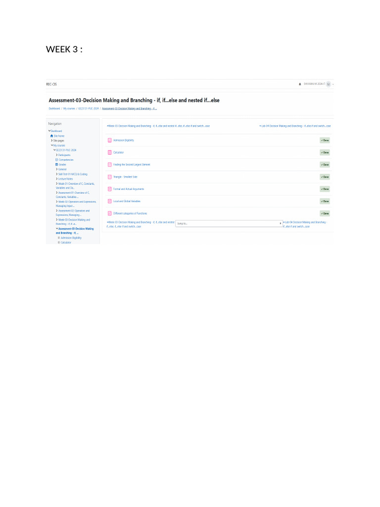 Programming Exercises Summary | PDF