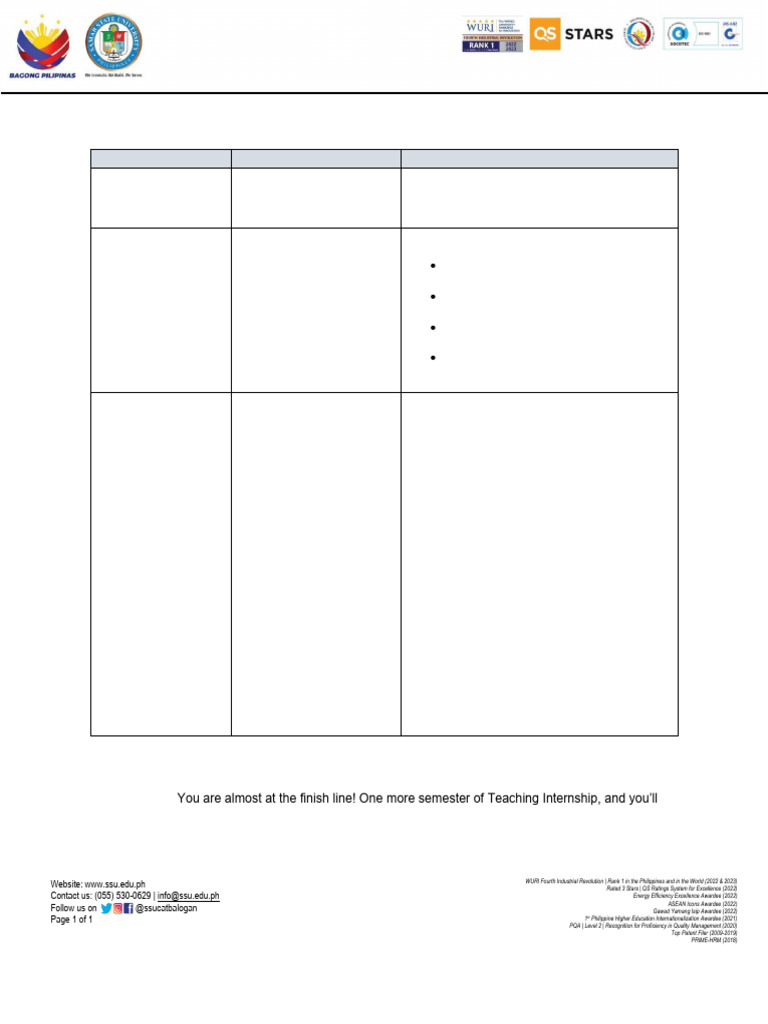 Field Study 1 Requirements Guide | PDF