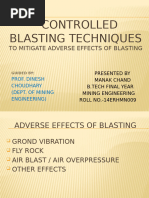 Controlled Blasting Techniques Overview | PDF
