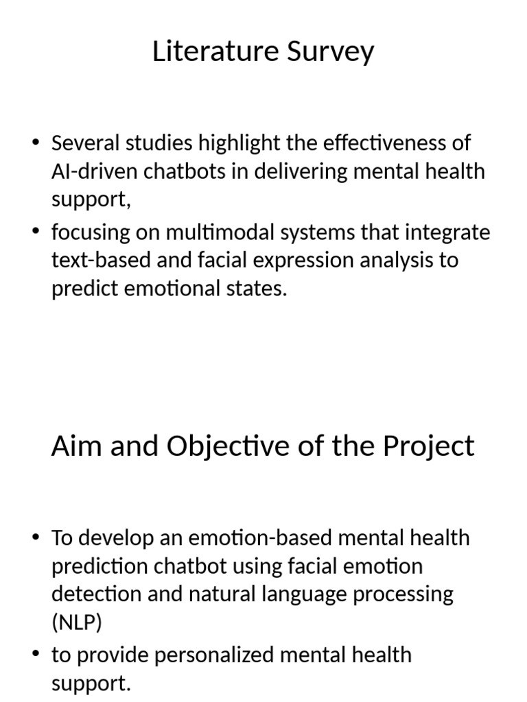 Personalized Mental Health Presentation | PDF | Artificial Intelligence ...