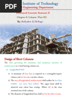 Reinforced Concrete Column Design Guide | PDF | Column | Bending
