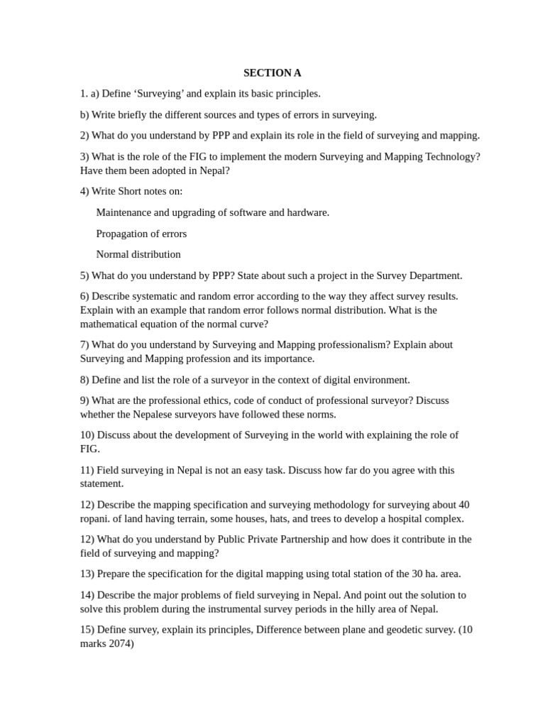 Section A | PDF