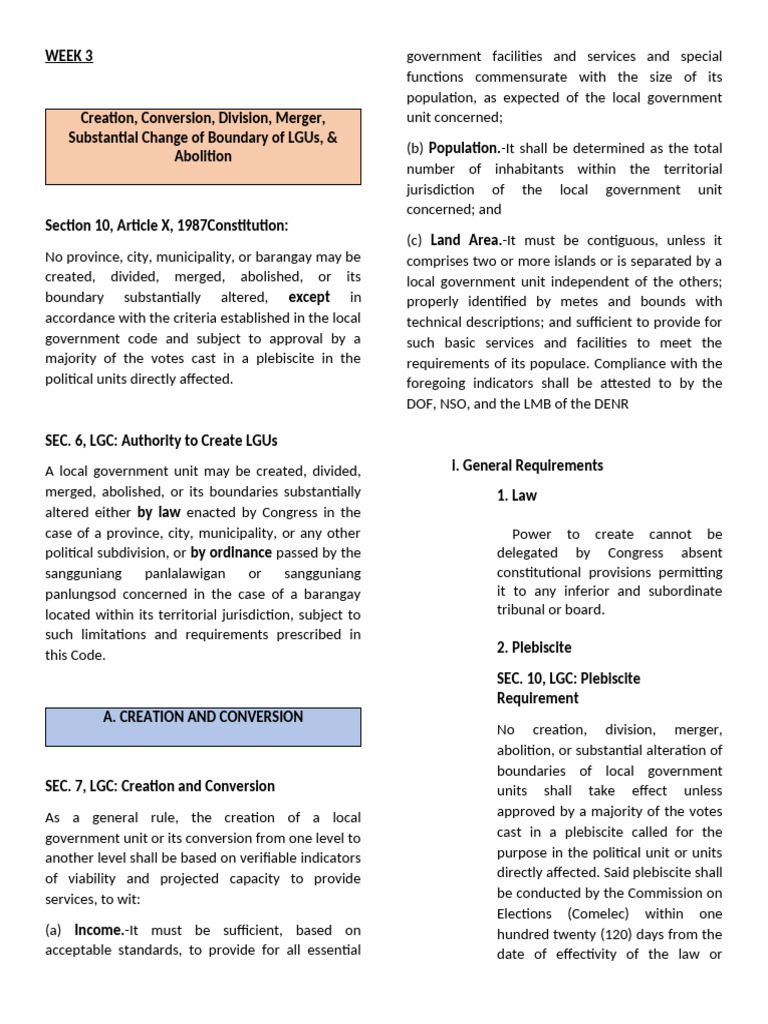 LPC-NOTES-WEEK-3 | PDF | Government | Justice