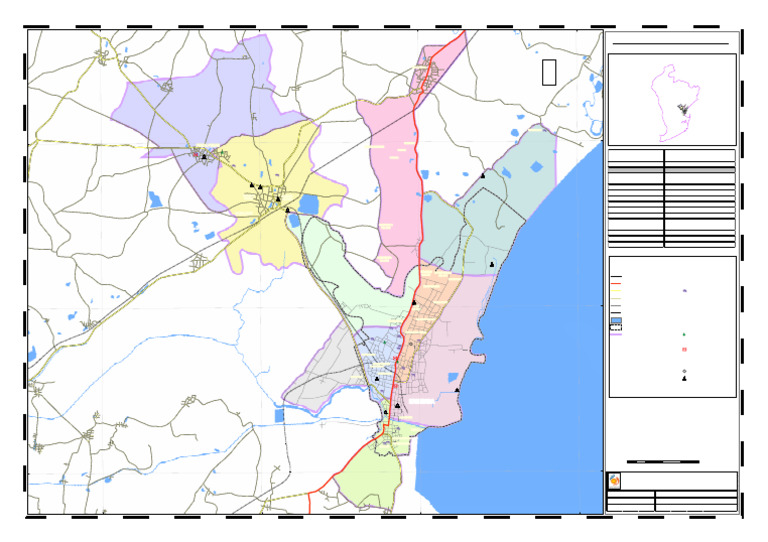 Kakinada City Map Overview | PDF