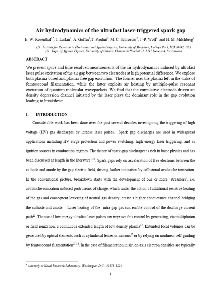 Roenthal-20XX-Air Hydrodynamics of the UltafastLaser Triggered Spark ...