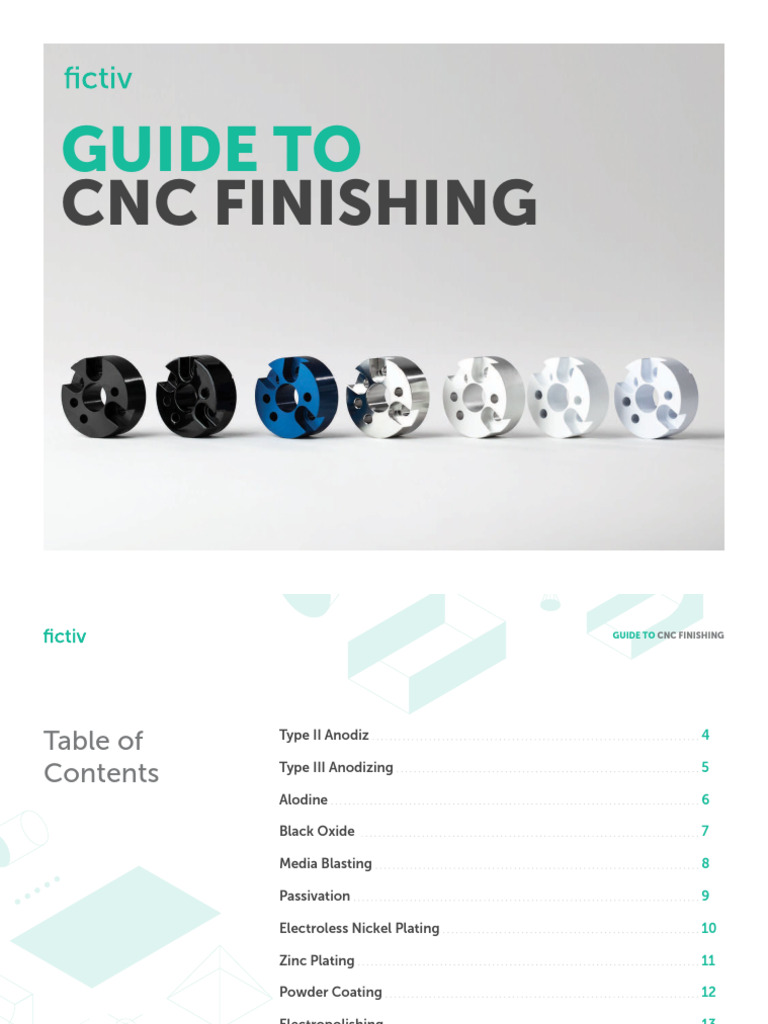 Fictiv CNC Finishing | PDF | Materials Science | Physical Sciences