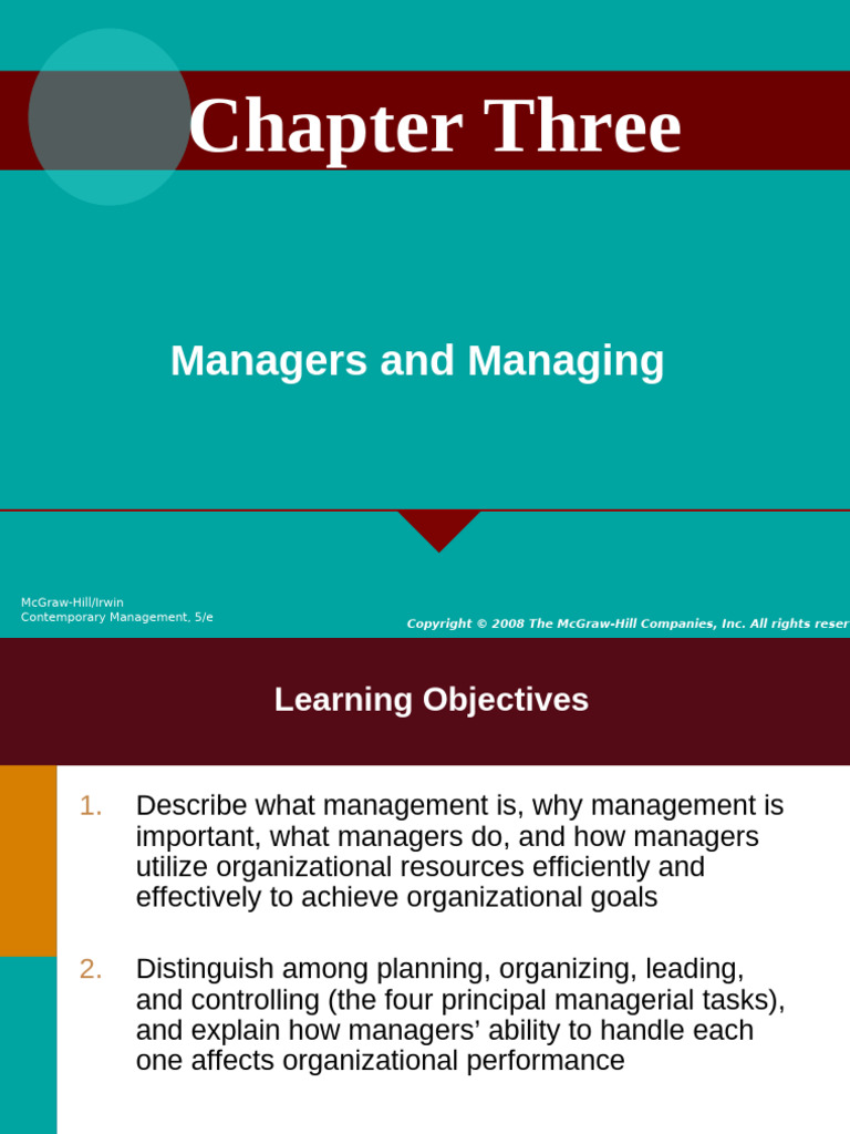 1B Managers Lecture Notes 02 | PDF | Goal | Leadership