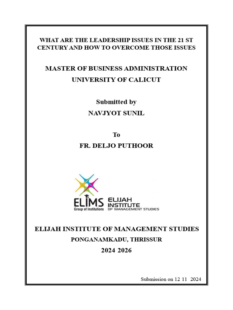 21st Century Leadership Challenges | PDF | Employee Retention | Leadership