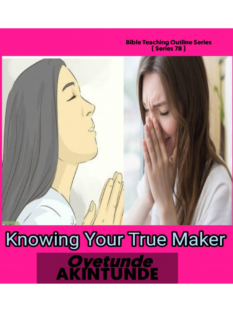 Bible Teachings on Knowing God | PDF | Genesis Creation Narrative | God