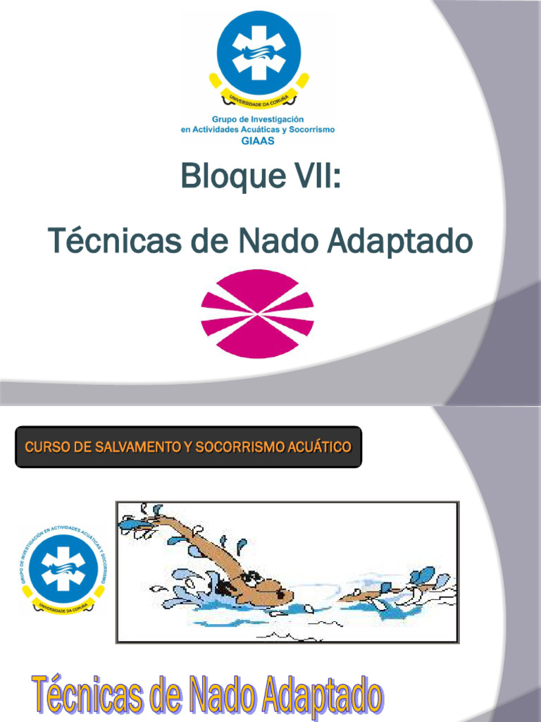 2 7 Técnicas de Nado Adaptadas | PDF