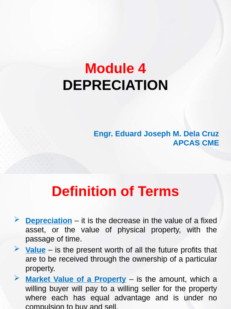 Understanding Depreciation Methods | PDF | Depreciation | Book Value