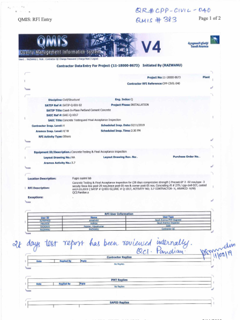 QR#CPP Civil 040 - Qmis#383 | PDF