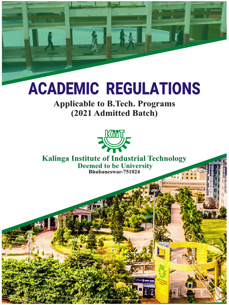 REG Academic Regulations BTech | PDF | Curriculum | Academic Term
