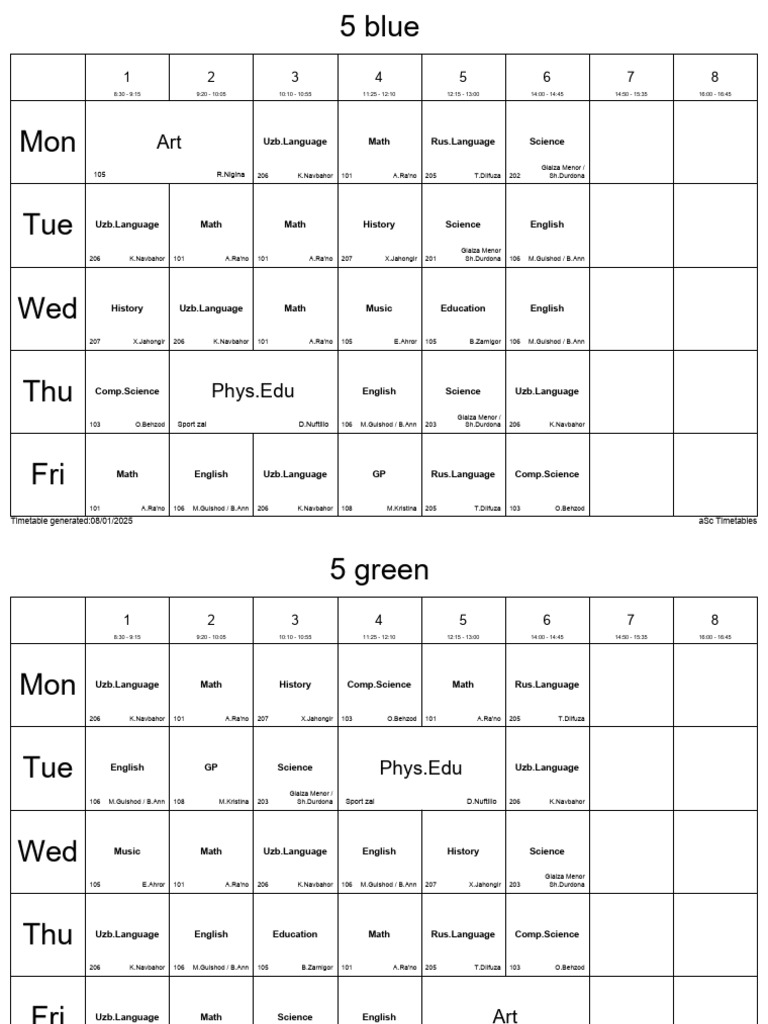 timetable-2025-for-classes-pdf-science