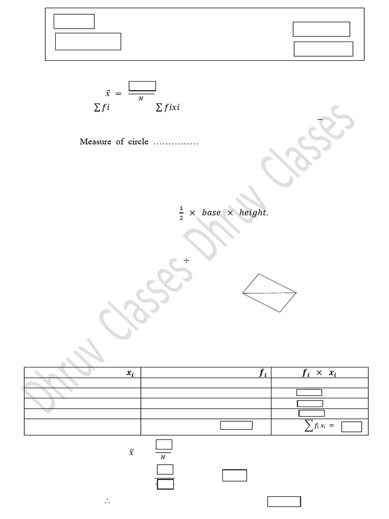 8th Grade Maths Exam Questions | PDF | Area | Euclidean Geometry