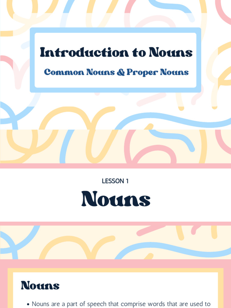 Understanding Nouns: Types & Usage | PDF | Plural | Grammatical Number