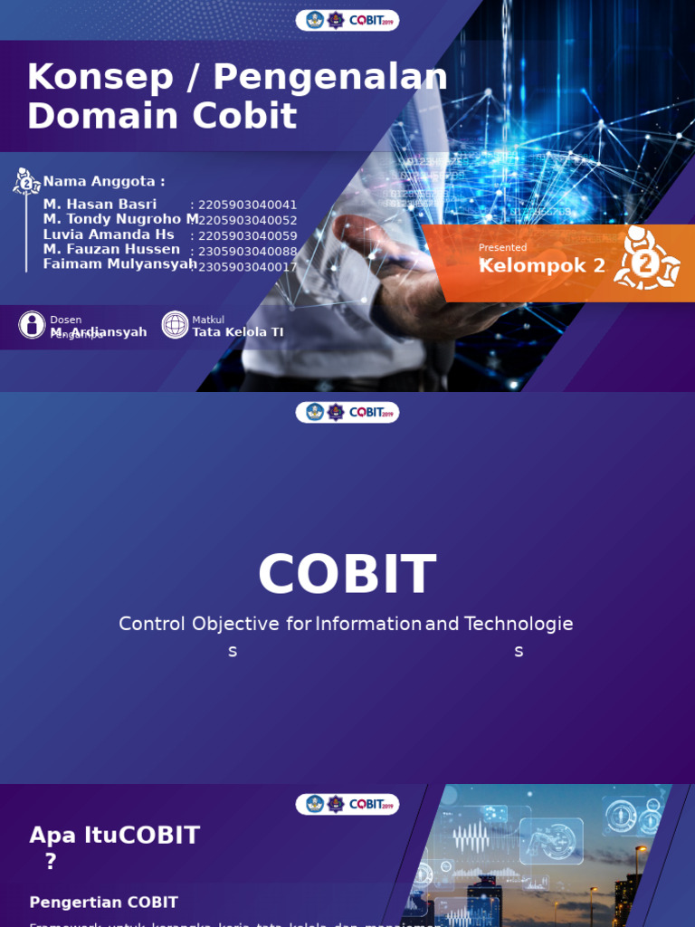 Panduan COBIT untuk Tata Kelola TI | PDF
