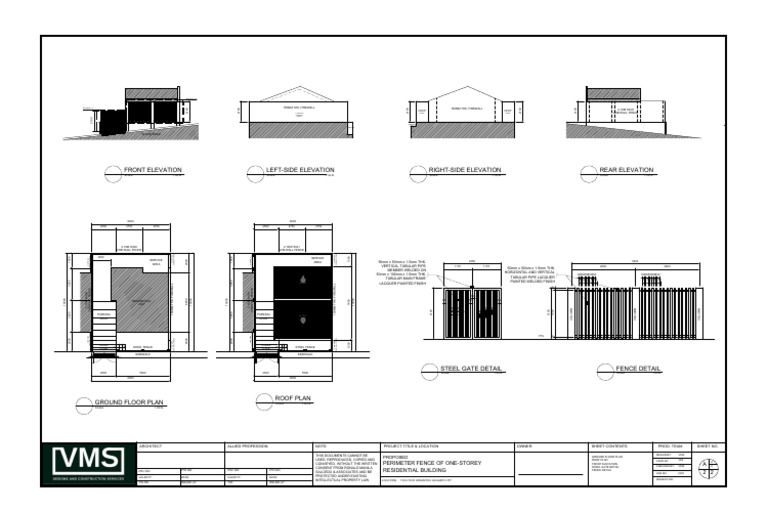 Proposed Perimeter Fence Design | PDF | Real Estate | Queensland