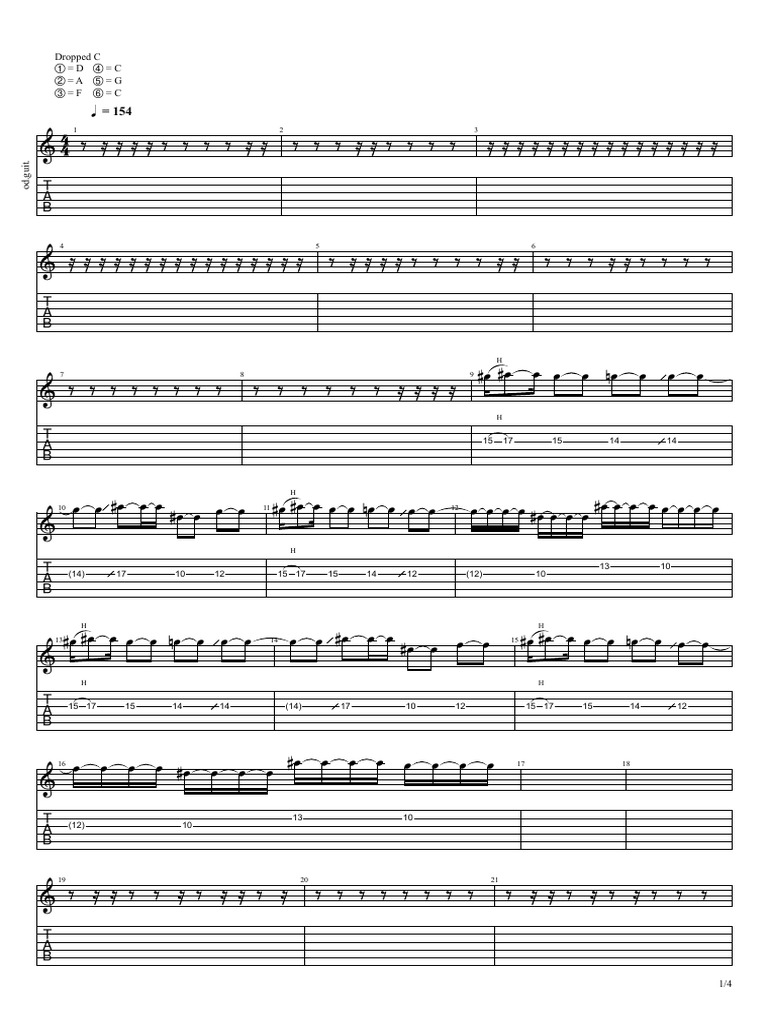 Symboles et notes de musique en C | PDF