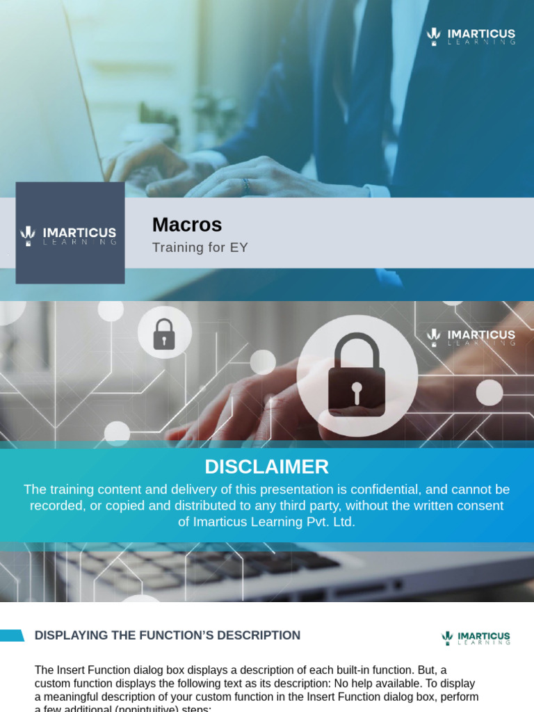 Macros EY | PDF | Macro (Computer Science) | Computer Science