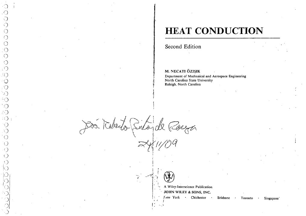 Heat Transfer M Necati Özisik | PDF