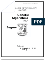 Genetic Algorithms Paper