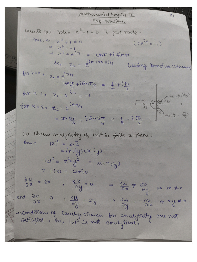 MP Pyq Solution Till Section A | PDF