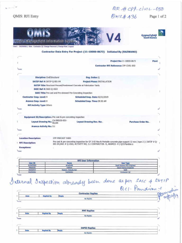 QR#CPP Civil 050 - Qmis#436 | PDF