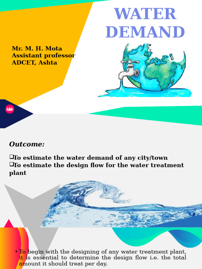 Estimating Urban Water Demand | PDF | Water | Petroleum