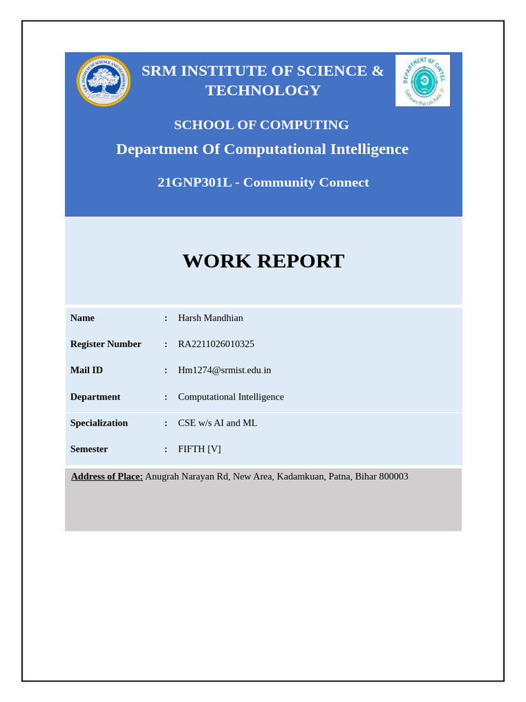 AI/ML Community Connect Report | PDF | Teachers | Learning
