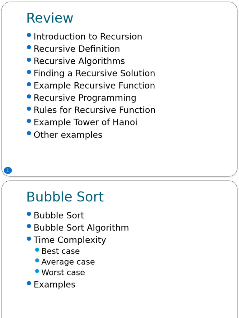 L4 - Bubble Sort | PDF | Control Flow | Time Complexity