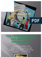 Medios de impugnación