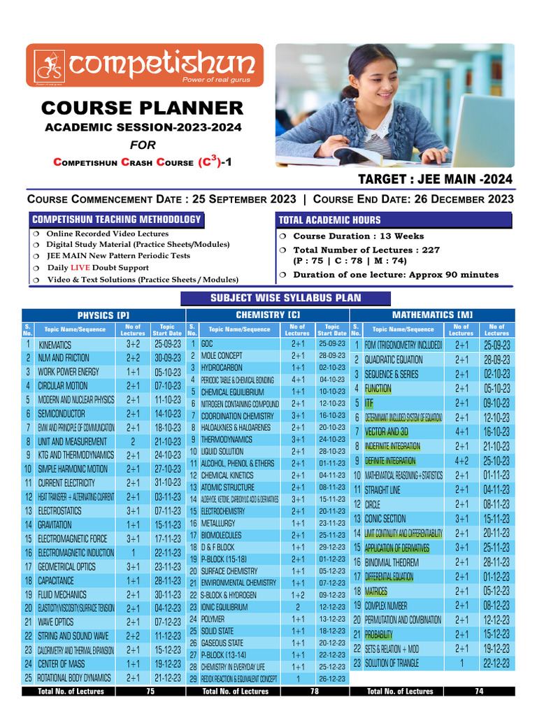 Competishun Crash Course Pdf Chemistry Integral