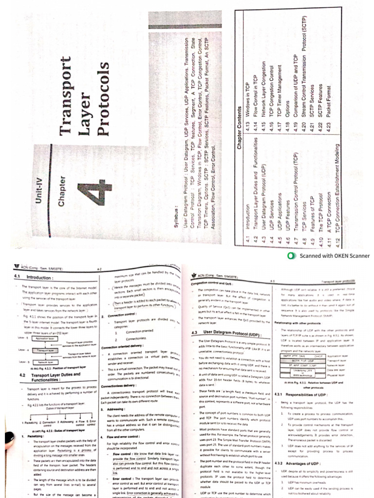 ACN Unit 4 Book | PDF