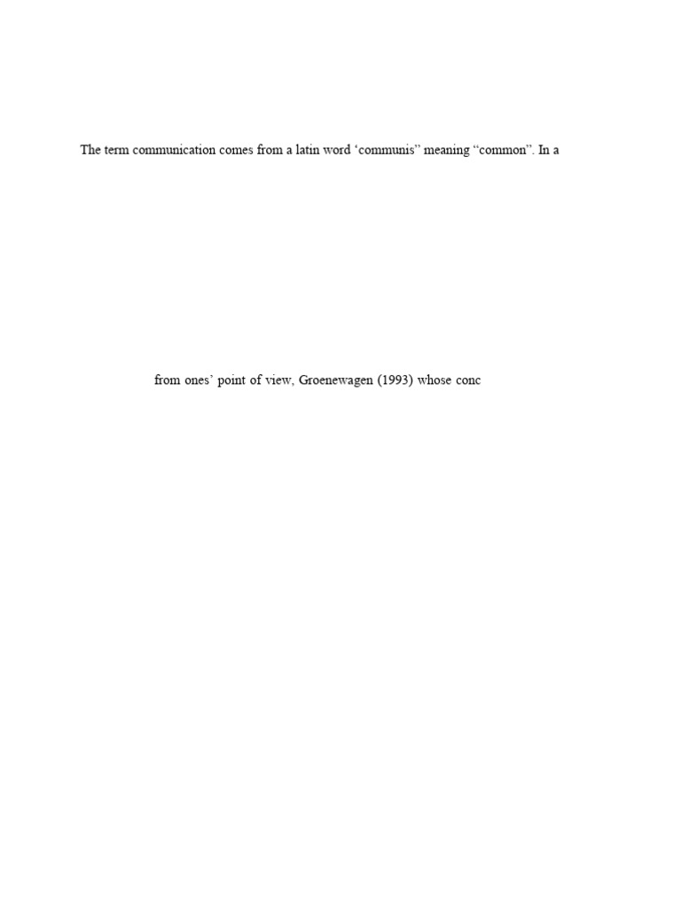 Classroom Communication Models Explained | PDF | Communication ...