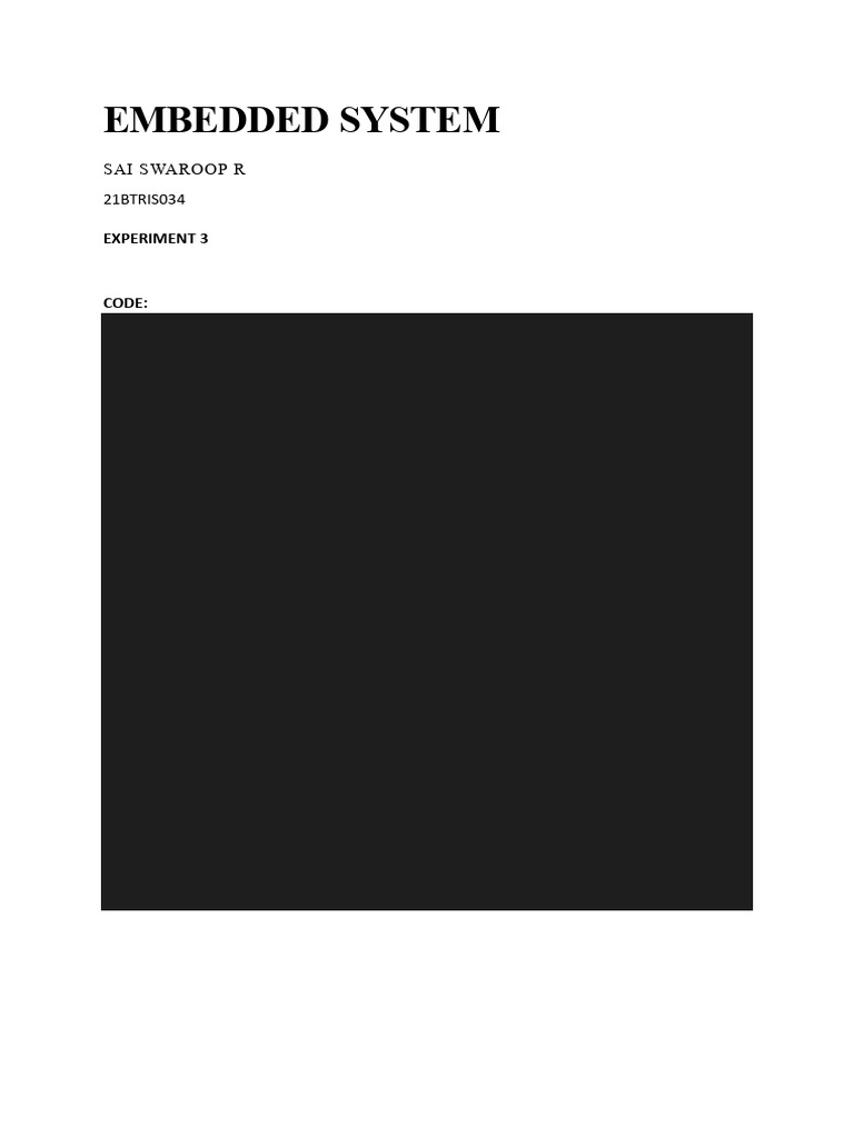 Exp 3.1 | PDF