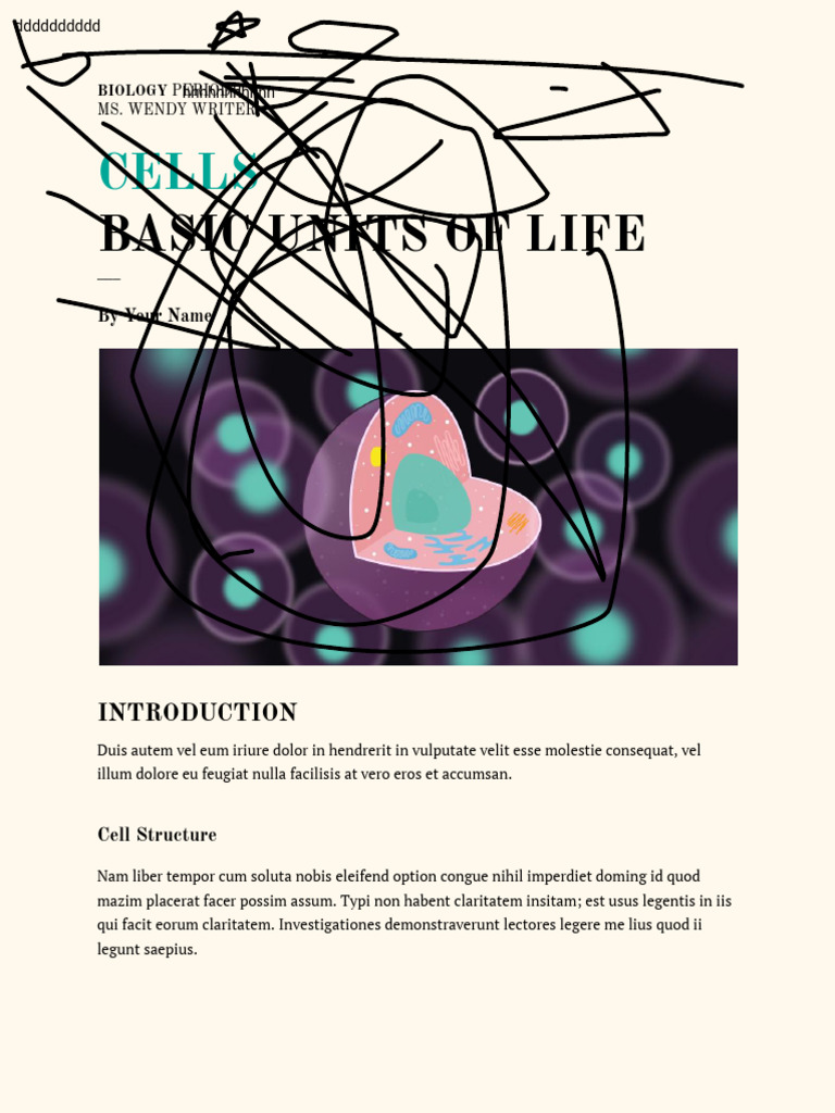Cells: Basic Units of Life | PDF